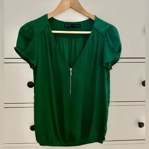 Zara Green Top